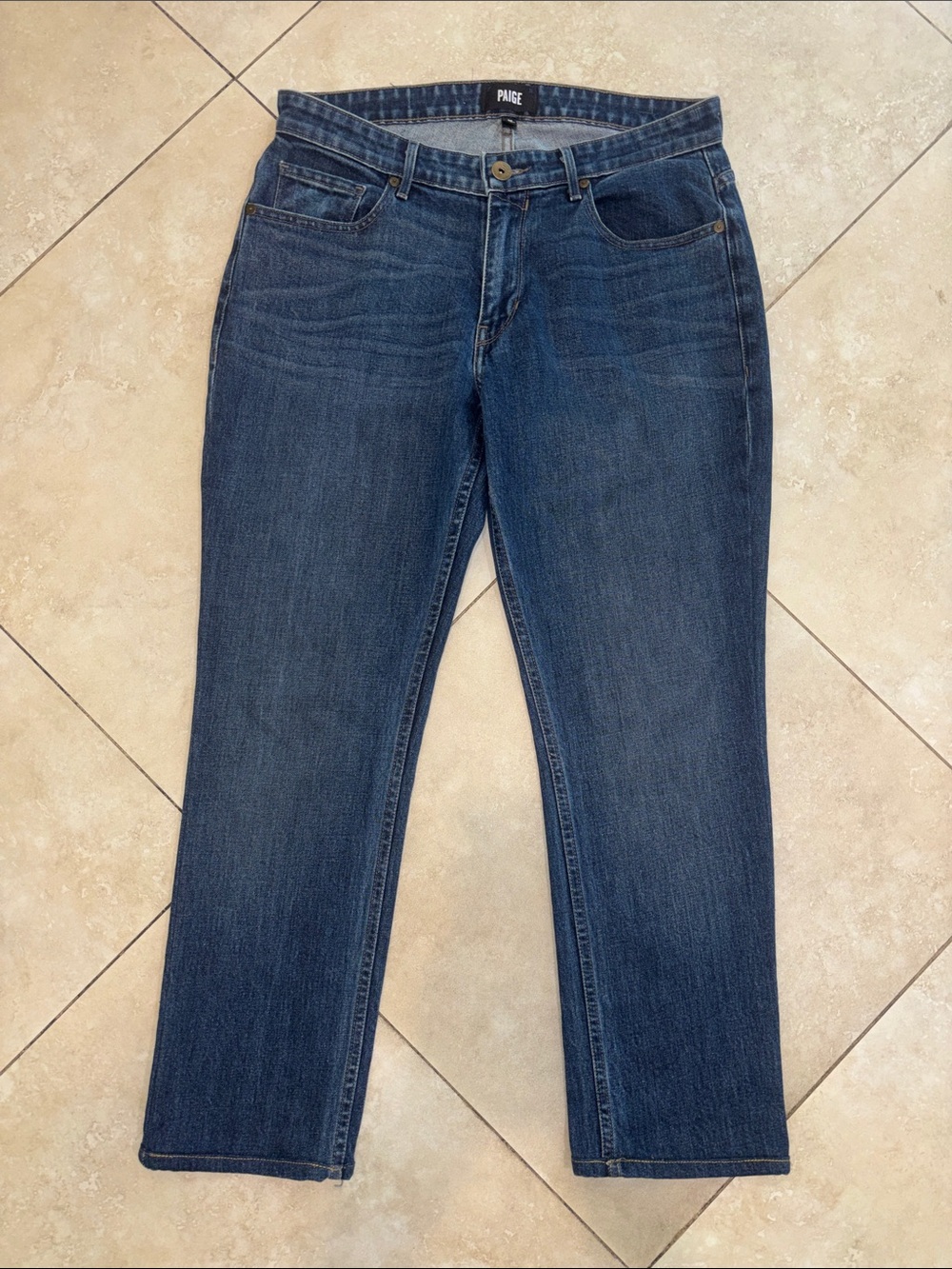 PAIGE Normandie Straight Leg Jeans Size 30